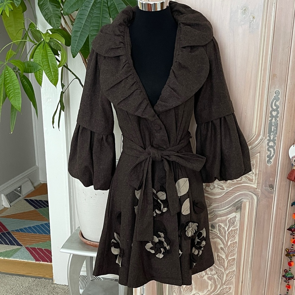 Anthropologie Ryu Balloon Sleeve Jacket - Picture 1 of 10